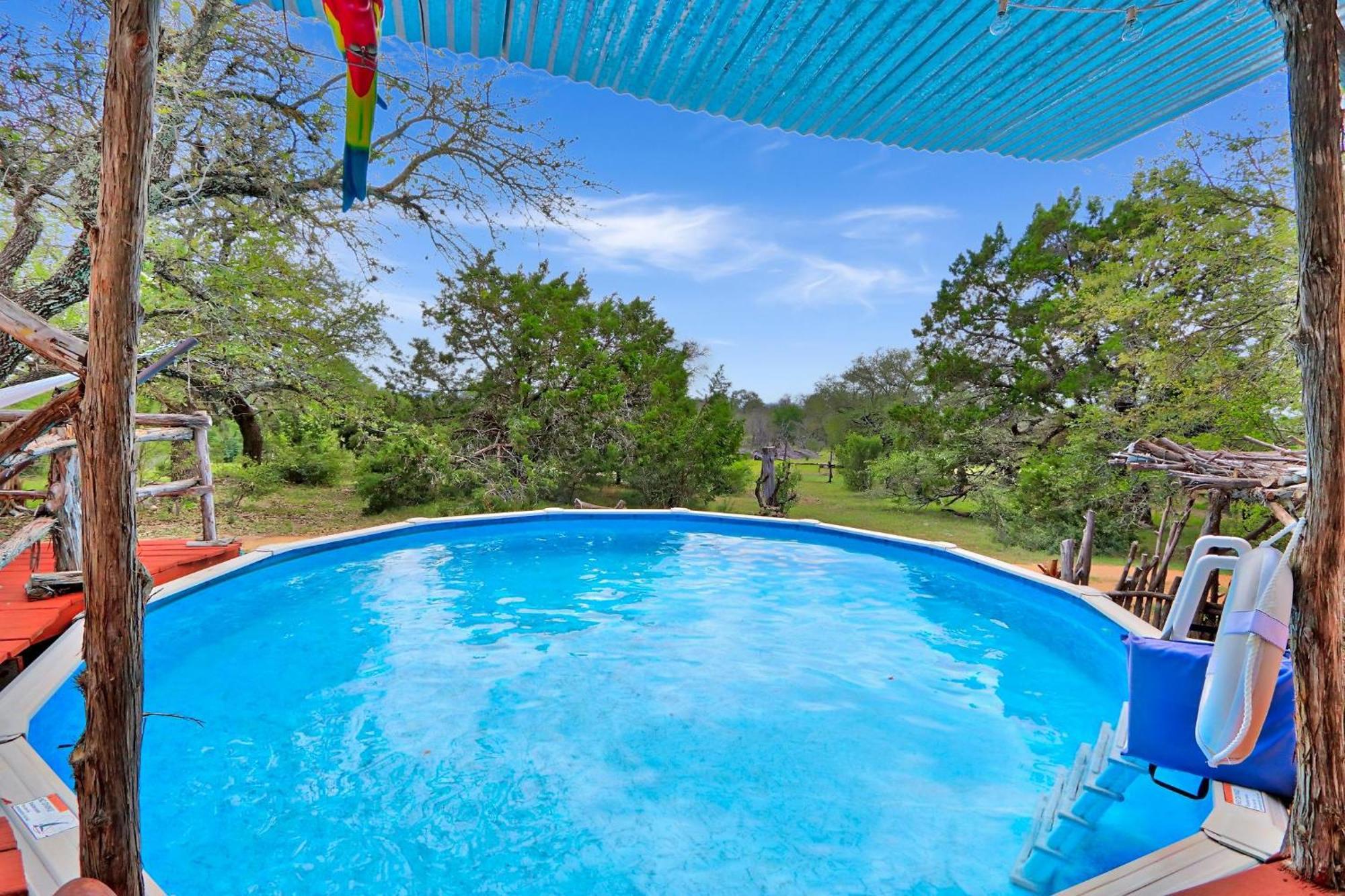 Vila Three Horses Ranch Johnson City Exteriér fotografie